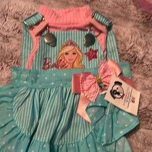Barbie xsmall dog dress and variety of clothes